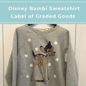 Disney Bambi Grey Crewneck Sweatshirt - H&M